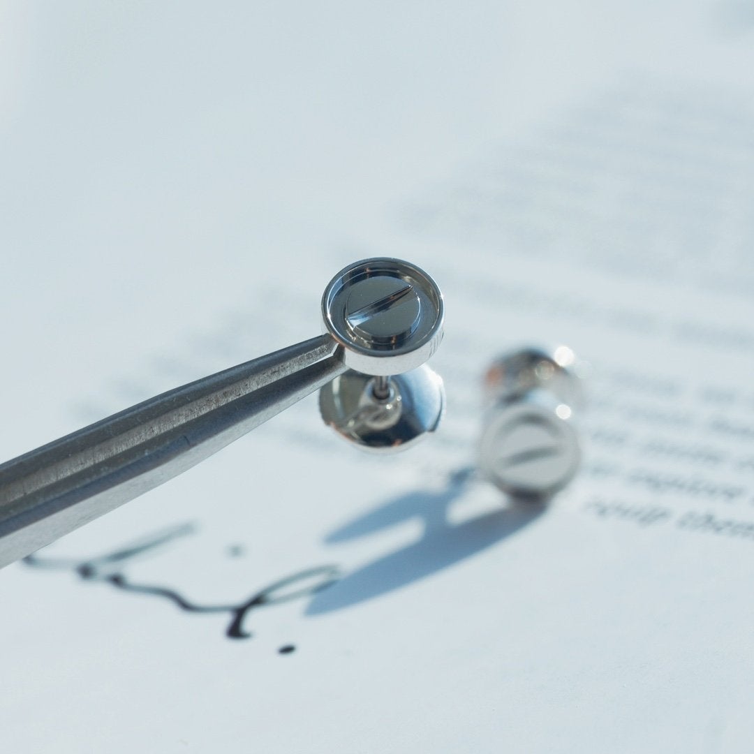 [⭐Hinora Jewelry]LOVE EARRINGS SILVER 10MM