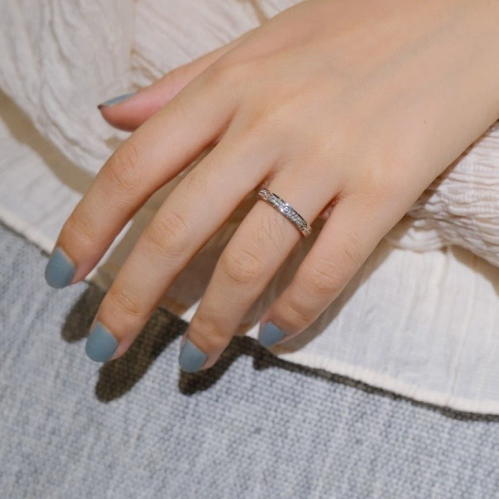 [⭐Hinora Jewelry]LOVE RING 2.65MM DIAMOND