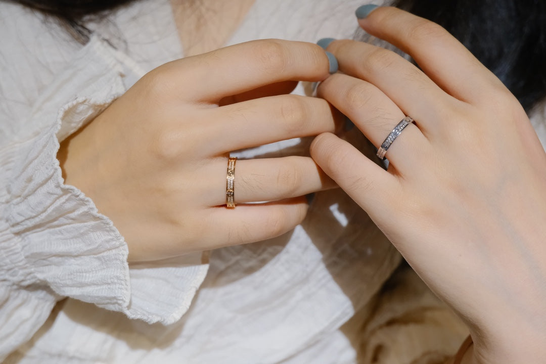 [⭐Hinora Jewelry]LOVE RING 2.65MM DIAMOND