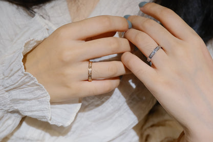 [⭐Hinora Jewelry]LOVE RING 2.65MM DIAMOND
