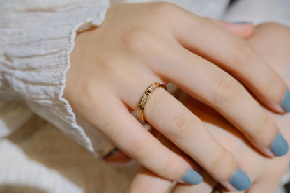 [⭐Hinora Jewelry]LOVE RING 2.65MM DIAMOND