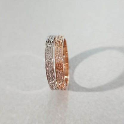 [⭐Hinora Jewelry]LOVE RING 2.65MM DIAMOND