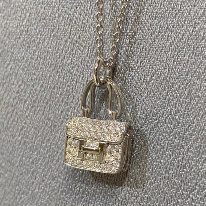 [⭐Hinora Jewelry]CONSTANCE PEDANT DIAMOND NECKLACE