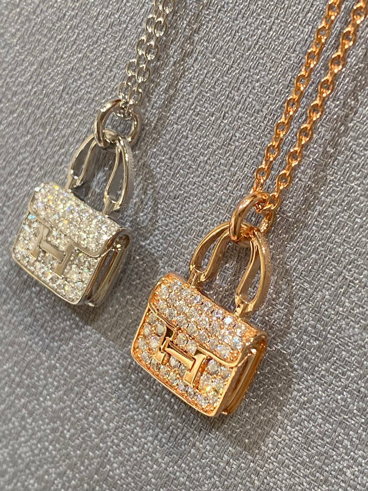 [⭐Hinora Jewelry]CONSTANCE PEDANT DIAMOND NECKLACE