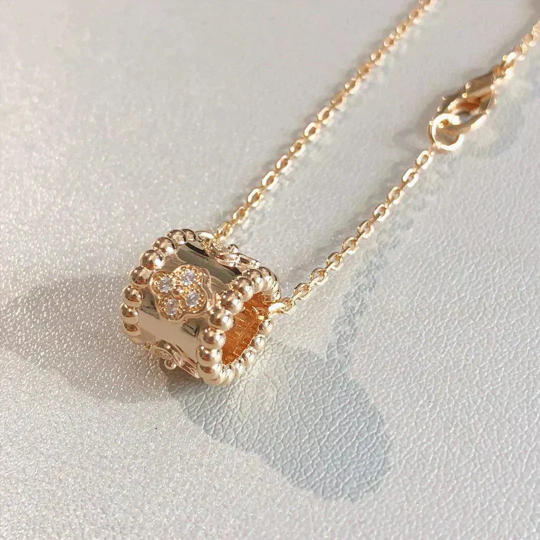 [⭐Hinora Jewelry]PERLEE PEDANT NECKLACE GOLD / ROSE GOLD