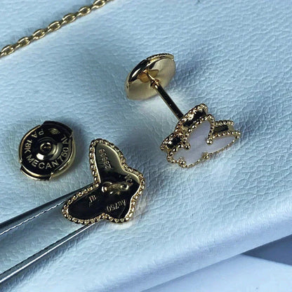 [⭐Hinora Jewelry]SWEET BUTTERFLY MOP EARSTUDS