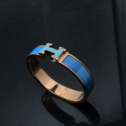 [⭐Hinora Jewelry]H BRACELET BLUE RAINBOW CERAMIC