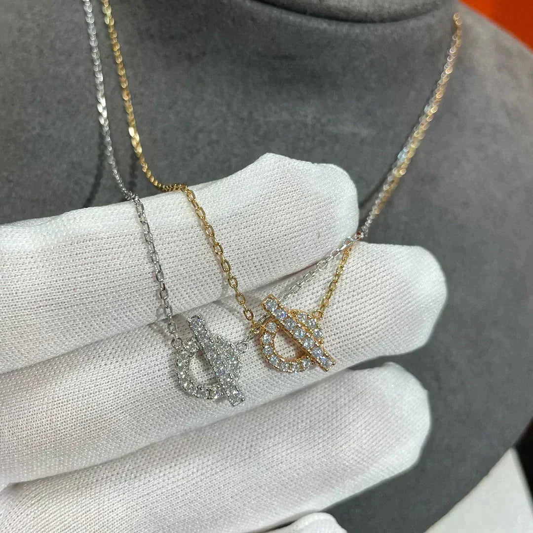 [⭐Hinora Jewelry]ECHAPEE NECKLACE DIAMOND