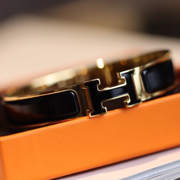 [⭐Hinora Jewelry]H BRACELET 12MM GOLD