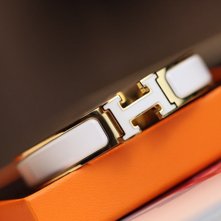 [⭐Hinora Jewelry]H BRACELET 12MM GOLD