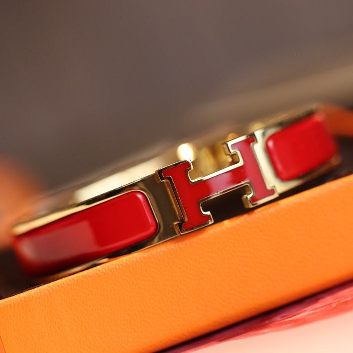 [⭐Hinora Jewelry]H BRACELET 12MM GOLD