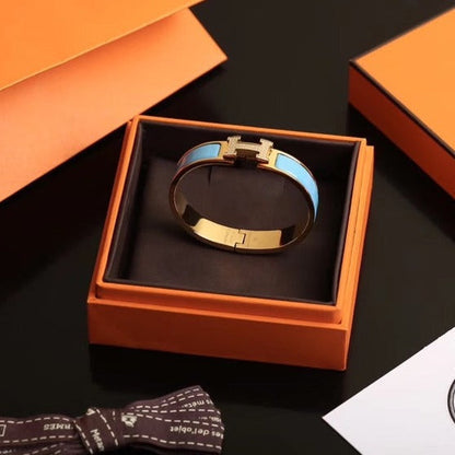[⭐Hinora Jewelry]H CLOUD BLUE BRACELET GOLD DIAMOND