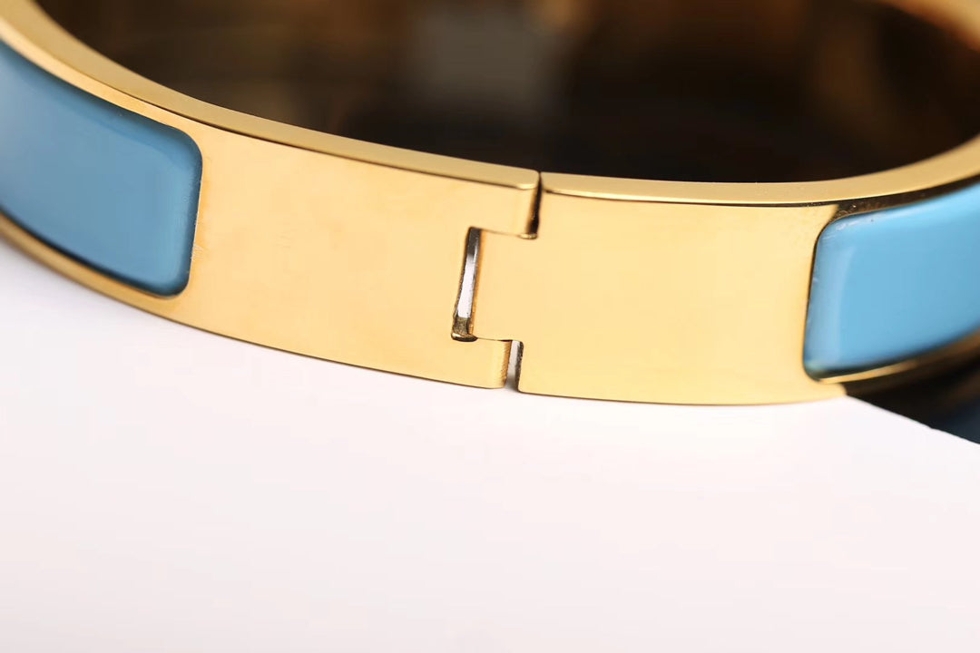 [⭐Hinora Jewelry]H CLOUD BLUE BRACELET GOLD DIAMOND