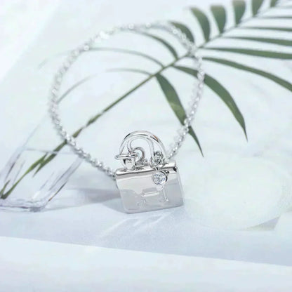 [⭐Hinora Jewelry]AMULETTE PEDANT SILVER NECKLACE