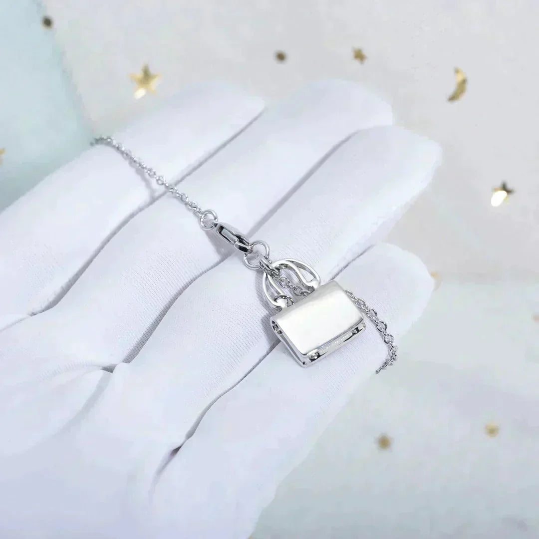 [⭐Hinora Jewelry]AMULETTE PEDANT SILVER NECKLACE