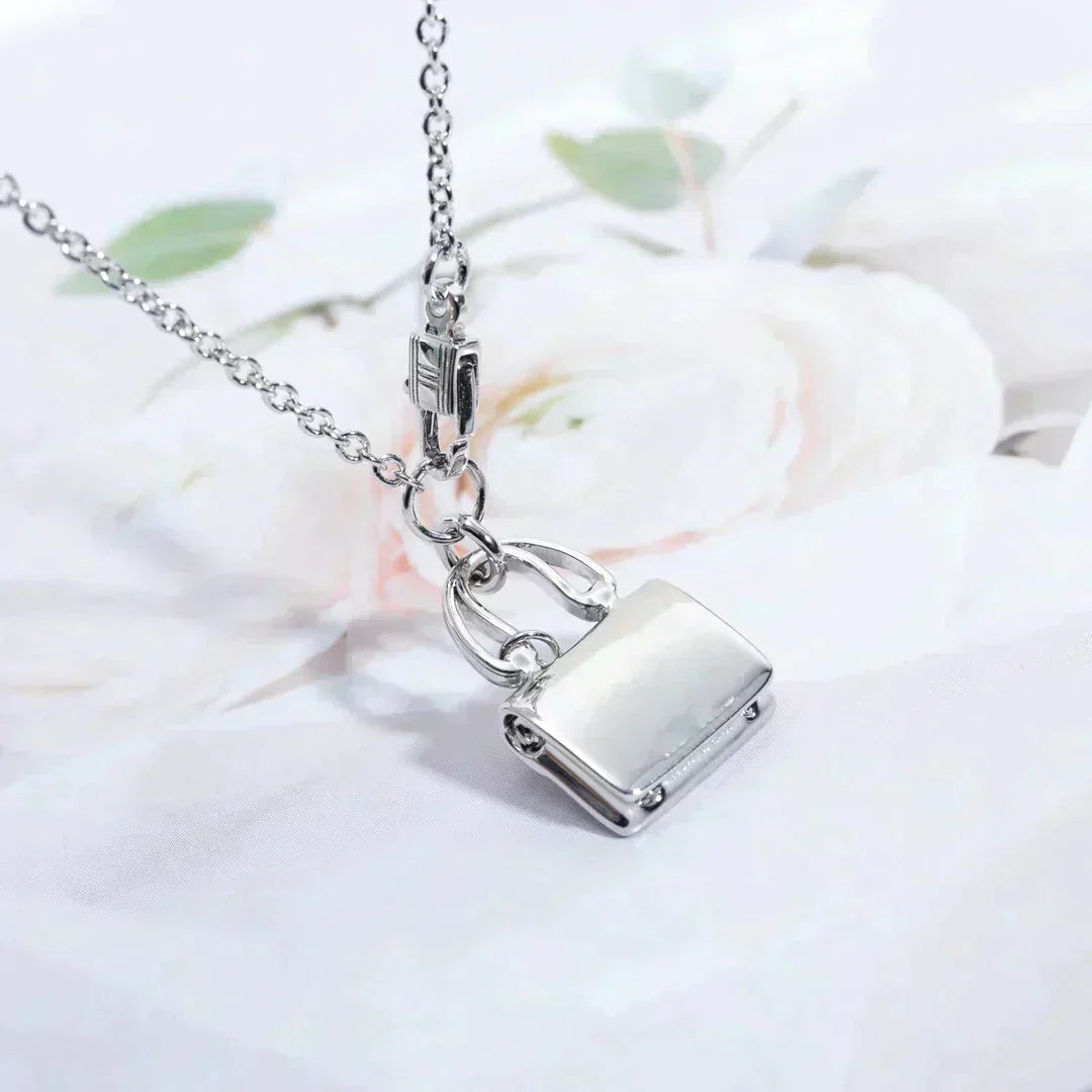 [⭐Hinora Jewelry]AMULETTE PEDANT SILVER NECKLACE