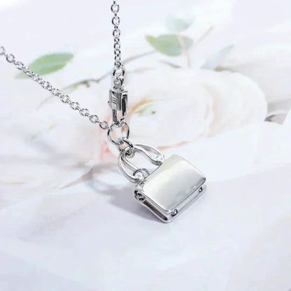 [⭐Hinora Jewelry]AMULETTE PEDANT SILVER NECKLACE
