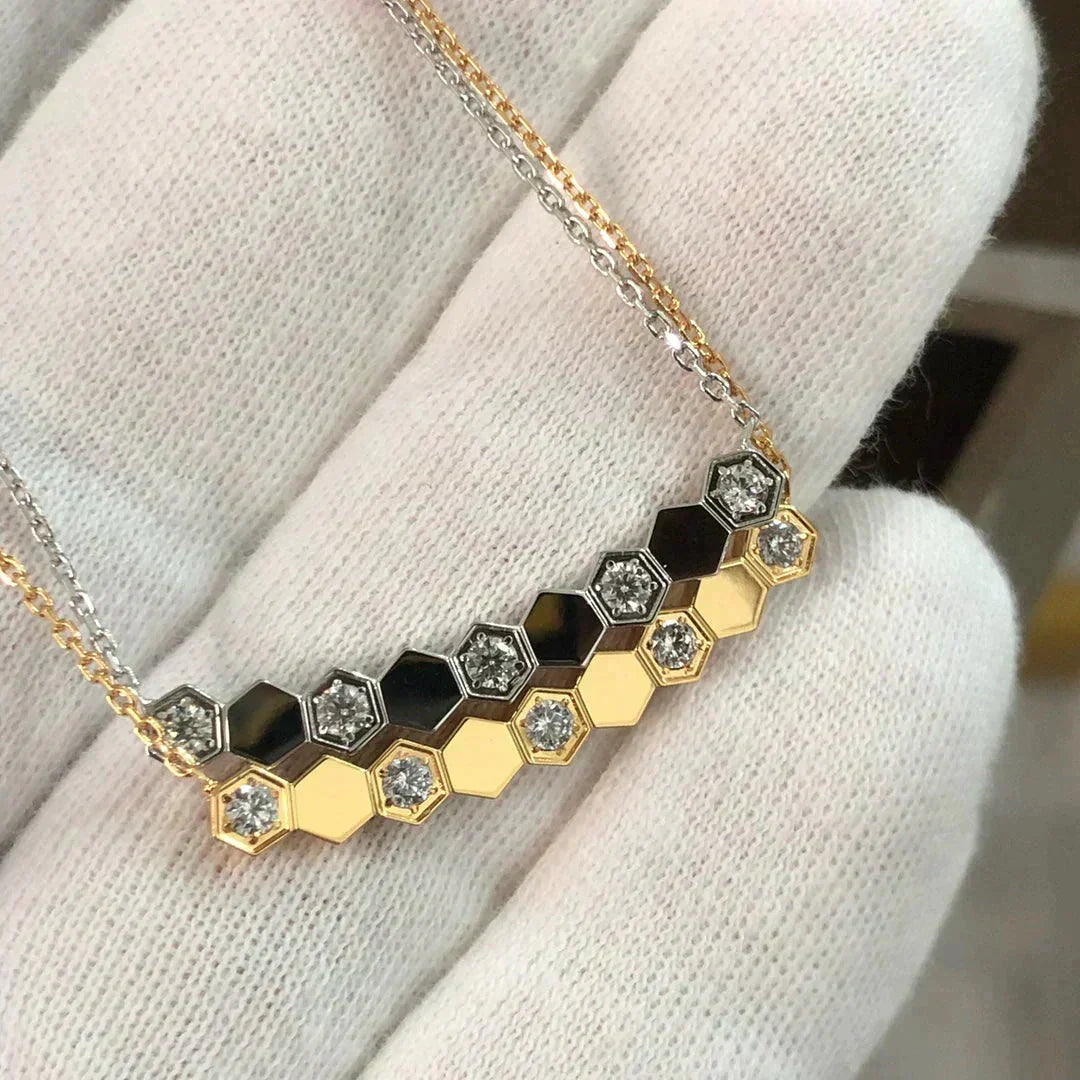 [⭐Hinora Jewelry]BEE LOVE NECKLACE DIAMOND