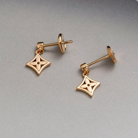 [⭐Hinora Jewelry]STAR EARRINGS GOLD