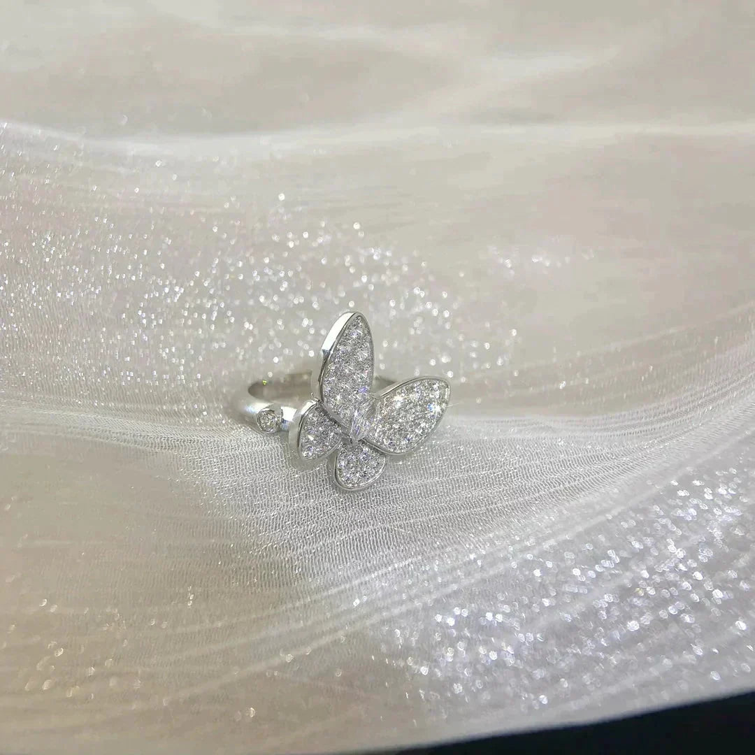 [⭐Hinora Jewelry]BUTTERFLY DIAMOND RING