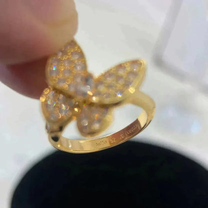 [⭐Hinora Jewelry]BUTTERFLY DIAMOND RING