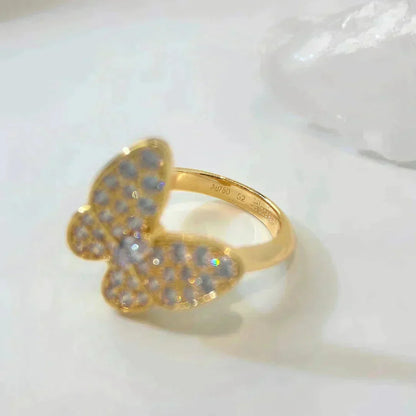 [⭐Hinora Jewelry]BUTTERFLY DIAMOND RING