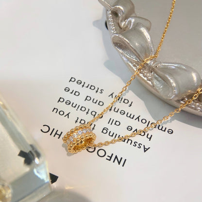 [⭐Hinora Jewelry]PERLEE DIAMOND NECKLACE