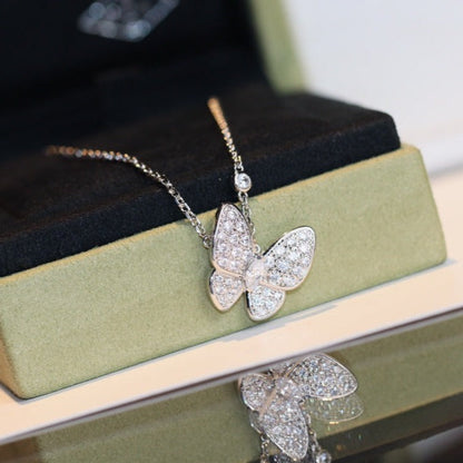 [⭐Hinora Jewelry]BUTTERFLY DIAMOND NECKLACE