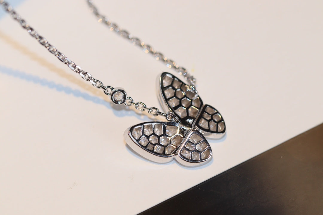 [⭐Hinora Jewelry]BUTTERFLY DIAMOND NECKLACE