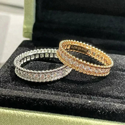[⭐Hinora Jewelry]PERLEE DIAMOND ROSE GOLD RING