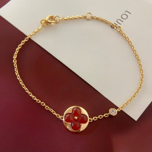 [⭐Hinora Jewelry]SUN PEDANT CARNELIAN BRACELET