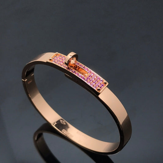 [⭐Hinora Jewelry]KELLY BRACELET PINK DIAMOND