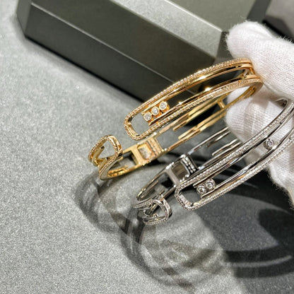 [⭐Hinora Jewelry]MOVE 10TH PAVED DIAMOND BRACELET