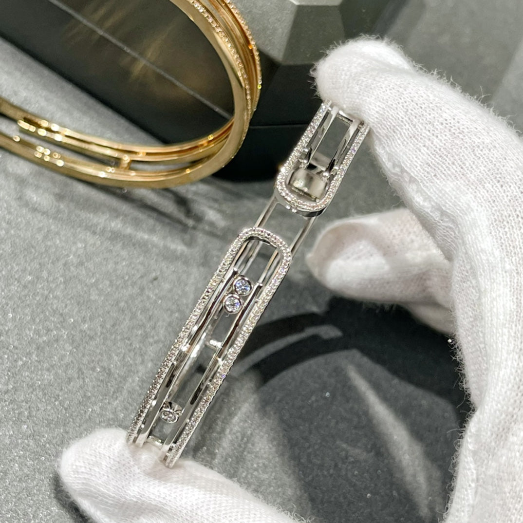 [⭐Hinora Jewelry]MOVE 10TH PAVED DIAMOND BRACELET