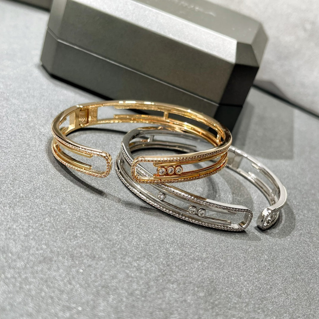 [⭐Hinora Jewelry]MOVE 10TH PAVED DIAMOND BRACELET