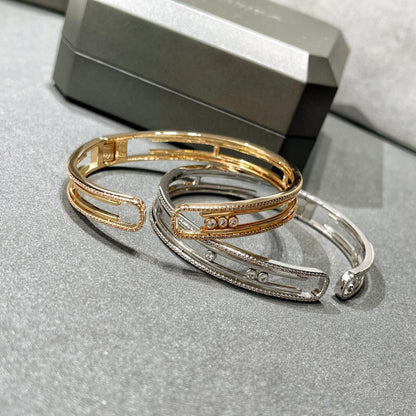 [⭐Hinora Jewelry]MOVE 10TH PAVED DIAMOND BRACELET