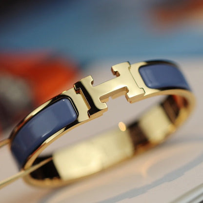 [⭐Hinora Jewelry]H BRACELET 12MM BLUE GRAY