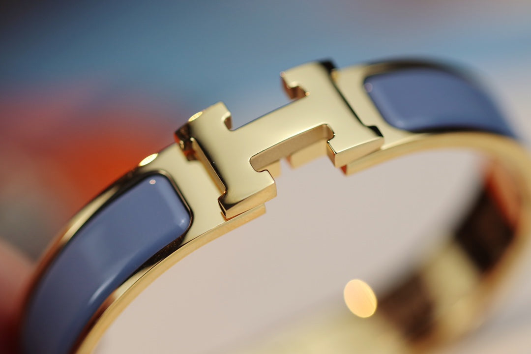[⭐Hinora Jewelry]H BRACELET 12MM BLUE GRAY