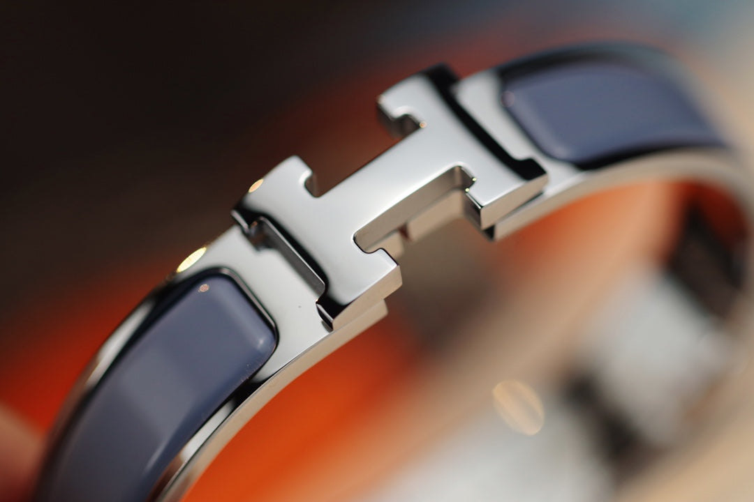 [⭐Hinora Jewelry]H BRACELET 12MM BLUE GRAY
