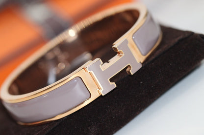 [⭐Hinora Jewelry]H BRACELET 12MM BROWN