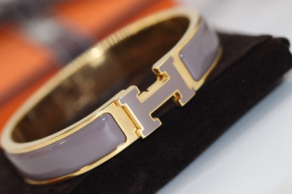 [⭐Hinora Jewelry]H BRACELET 12MM BROWN