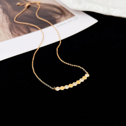 [⭐Hinora Jewelry]BEE MY LOVE DIAMOND NECKLACE