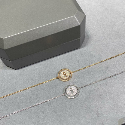 [⭐Hinora Jewelry]Demo MOVE DIAMOND PAVED BRACELET
