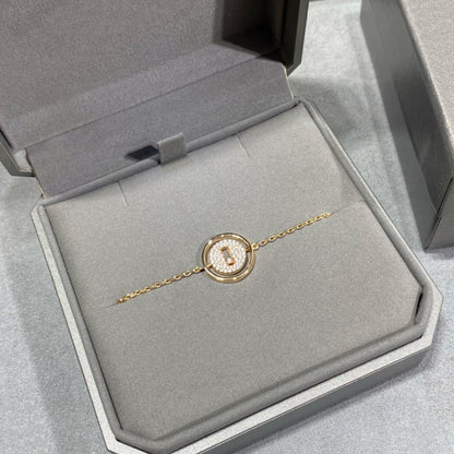 [⭐Hinora Jewelry]Demo MOVE DIAMOND PAVED BRACELET