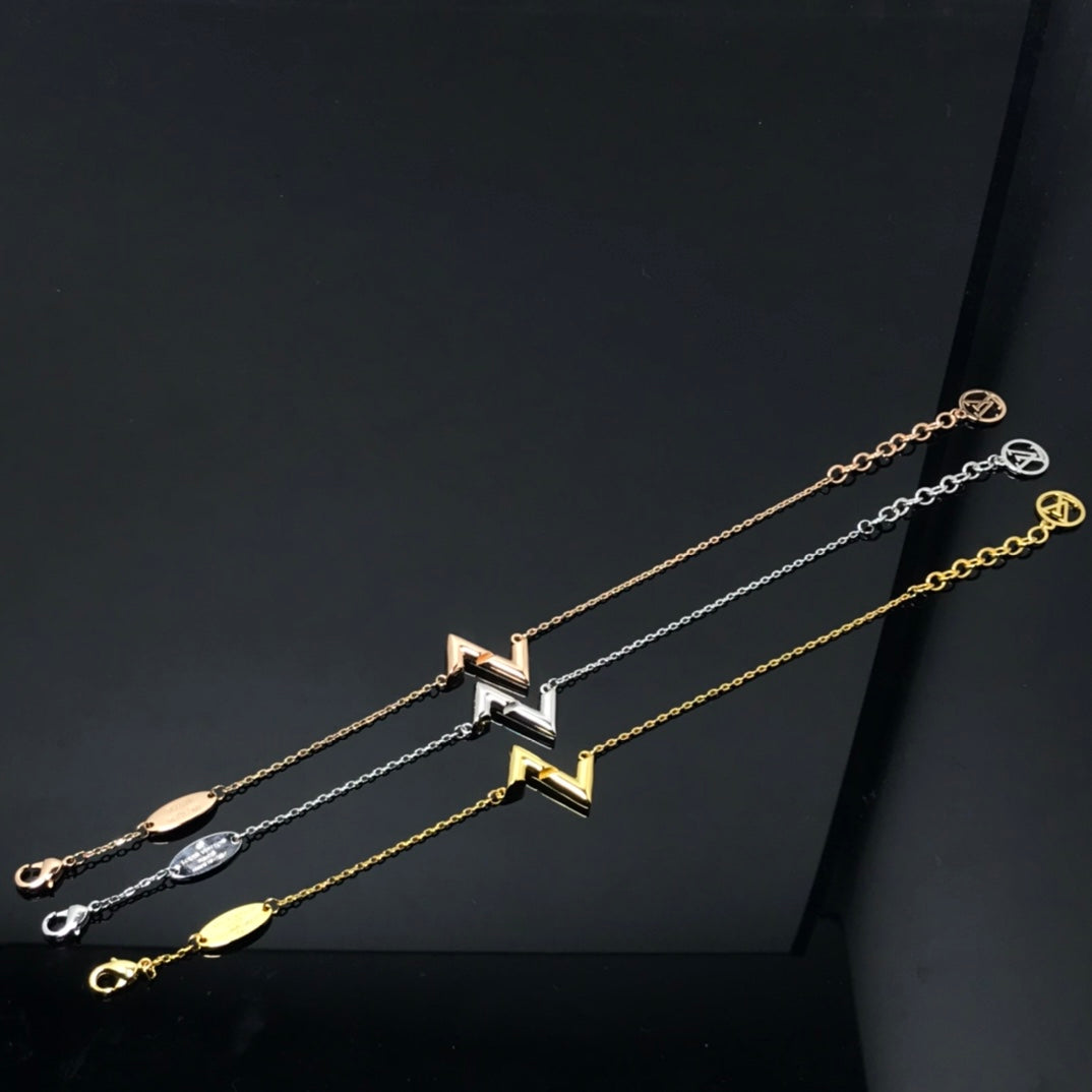 [⭐Hinora Jewelry]VOLT LV LOGO BRACELET