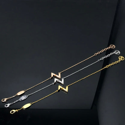 [⭐Hinora Jewelry]VOLT LV LOGO BRACELET