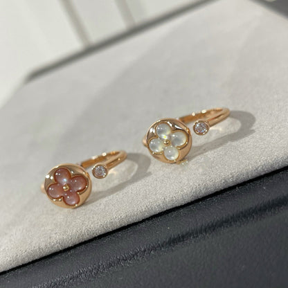 [⭐Hinora Jewelry]SUN 1 DIAMOND PINK MOP RING