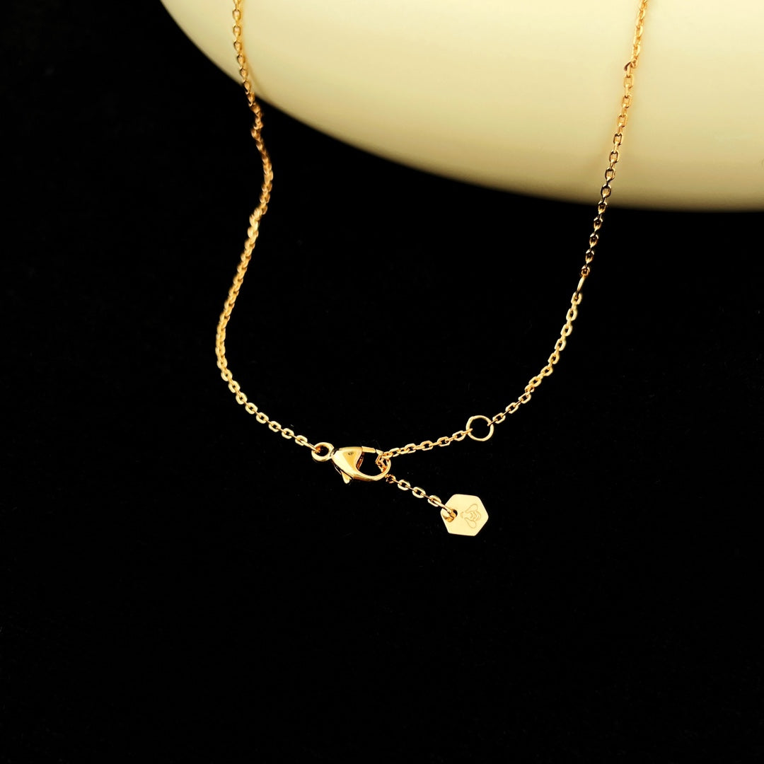 [⭐Hinora Jewelry]BEE MINI PEDANT DIAMOND NECKLACE