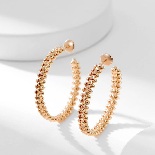 [⭐Hinora Jewelry]CLASH HOOP EARRINGS