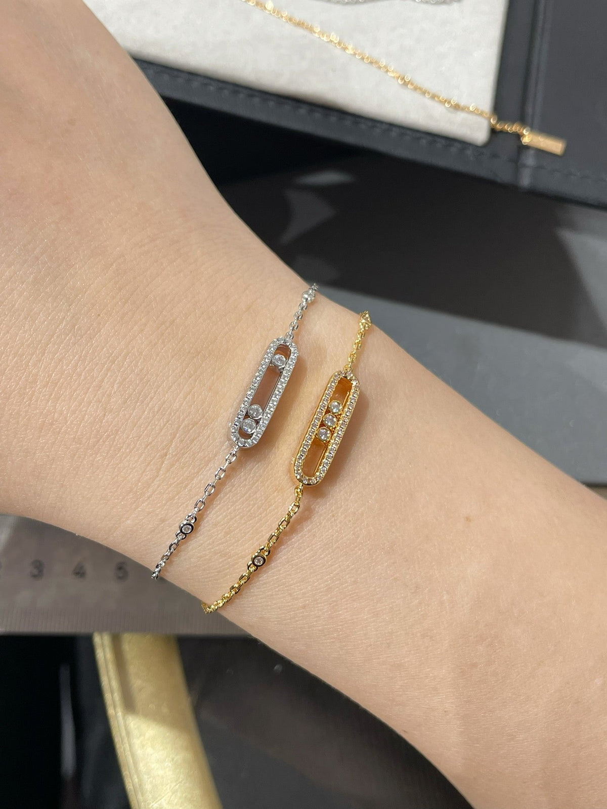 [⭐Hinora Jewelry]BABY MOVE DIAMOND BRACELET